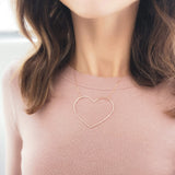 Emily Large Open Heart Necklace