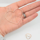 Emily Large Open Heart Necklace