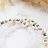 White Jade Mama Bracelet