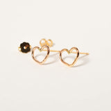 Open Heart Studs