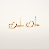 Open Heart Studs