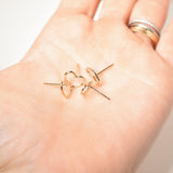 Open Heart Studs
