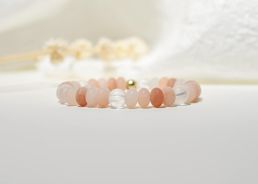 Pink Aventurine Gem Bracelet