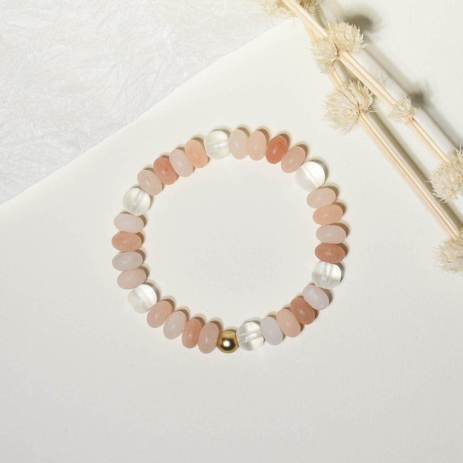 Pink Aventurine Gem Bracelet