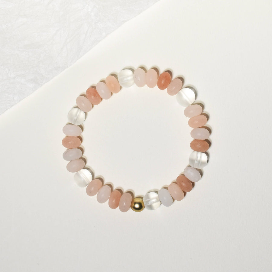 Pink Aventurine Gem Bracelet