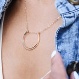 Power of Two Arc Necklace