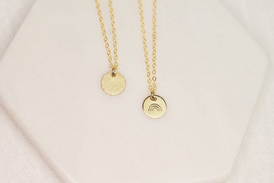 Rainbow Baby Necklace