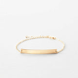 Personalized Bar Bracelet