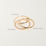 Medium Organic Ring