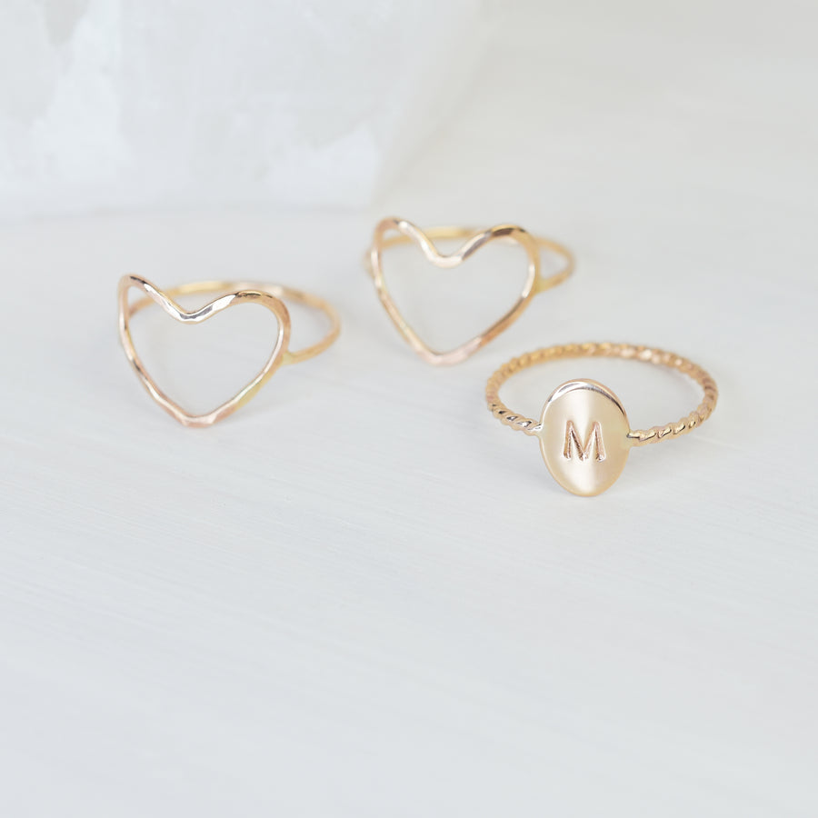 Open Heart Ring