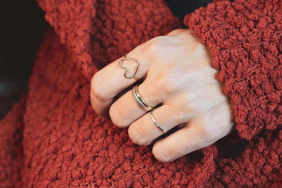 Open Heart Ring